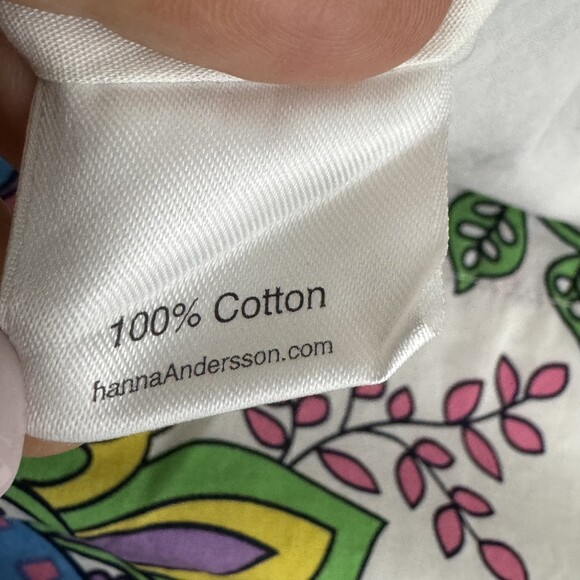 Hanna Andersson Women’s white Floral A-Line Skirt NWT Size 14 - Picture 9 of 11